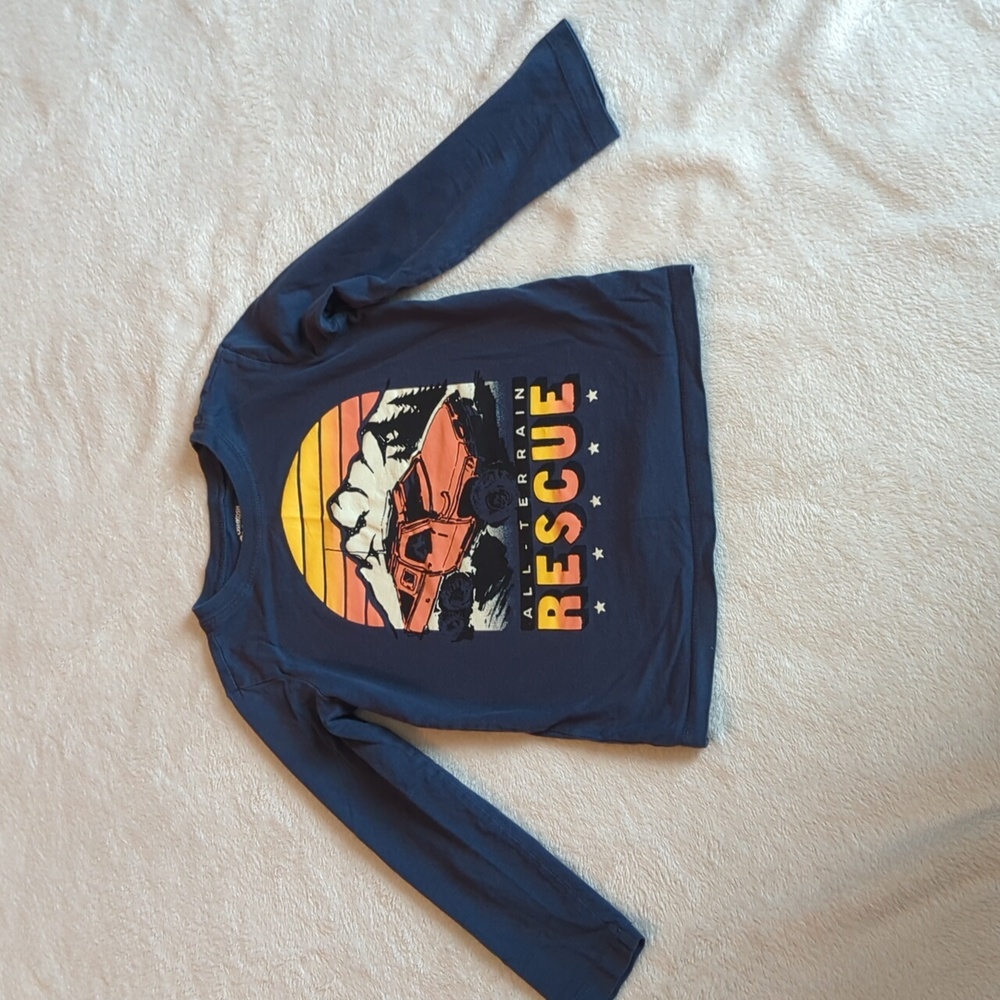 Carter's & Oshkosh Boys Size 5 Long Sleeve Shirt Bundle - Picture 2 of 5